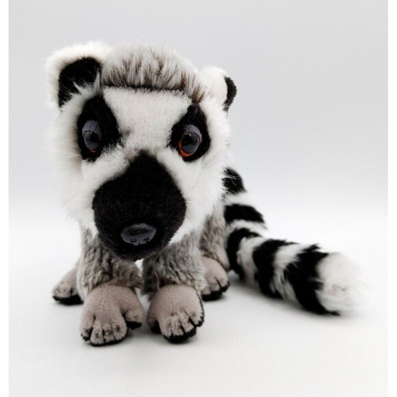 SOS Save Our Space Gray Ring-Tailed Lemur & Sloth Plush Stuffed Animal - Picture 7 of 11